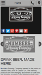 Mobile Screenshot of numbersbrewco.com